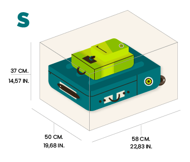 Locker size S, small, luggage storage in Alicante