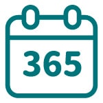 Locker open 365 days